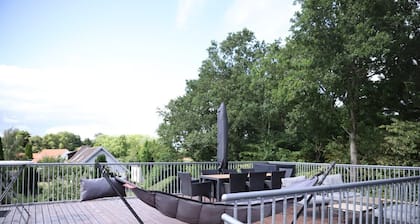 Large Odense Home w/ Rooftop Terrace, 2 Kitchens & Free Parking