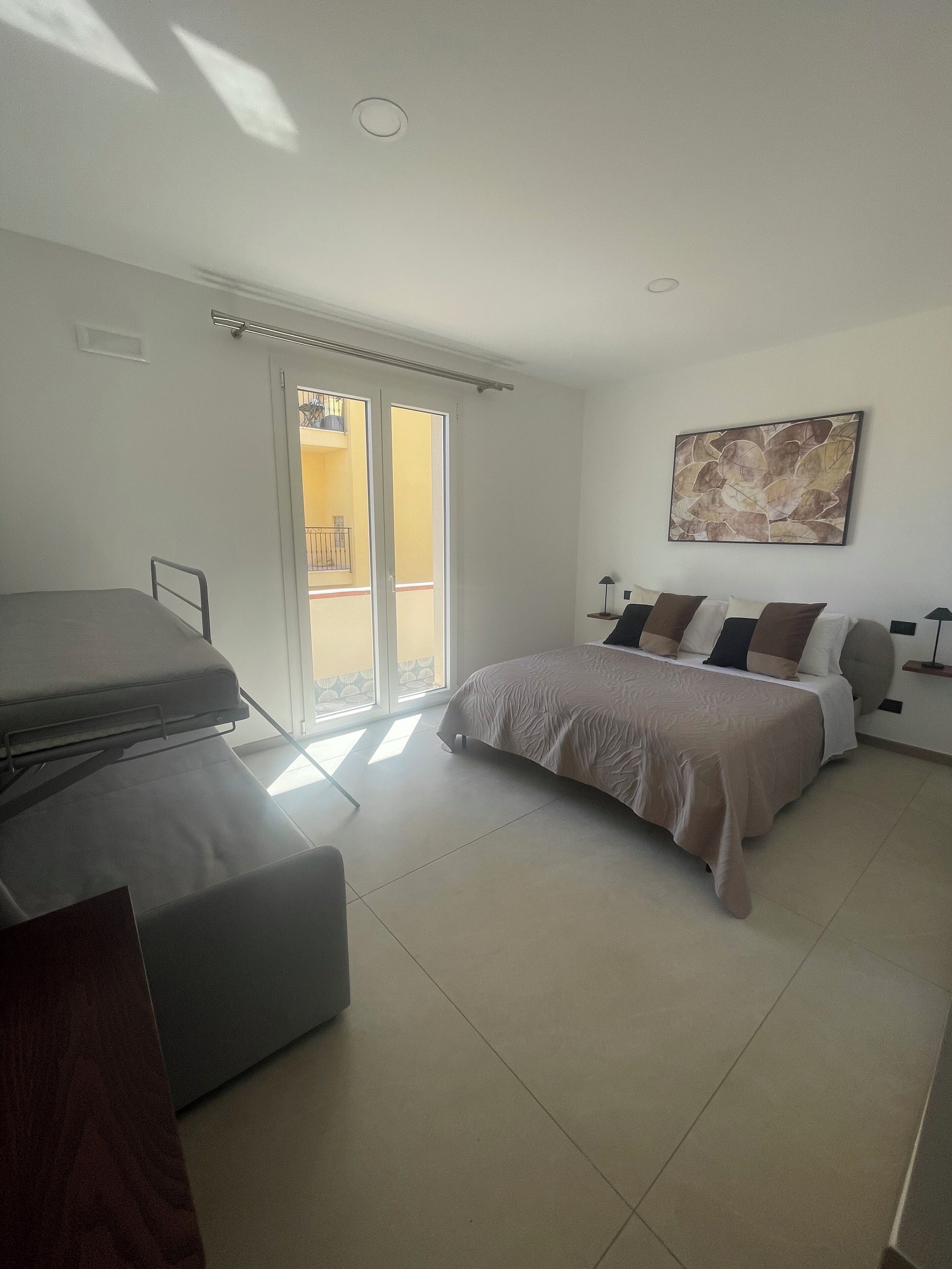 Quadrupla Comfort, balcone, vista mare | Una cassaforte in camera, una scrivania, Wi-Fi gratuito
