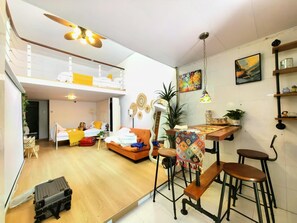 Dúplex clásico, patio, vistas al patio | Wifi gratis