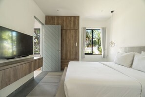 Deluxe Villa, 3 Bedrooms, Private Pool, Pool View | Premium bedding, free WiFi, bed sheets