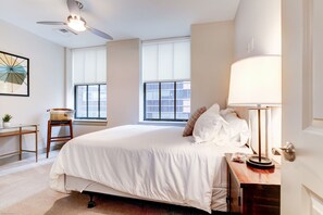 1 غرفة نوم ومكواة/لوح كي وسرير سفر وواي فاي مجانًا