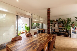 Dining - Penthouse Duplex w/ Elevator, Terrace, Office & Piano near Eilandje & Center (Antwerpen)
