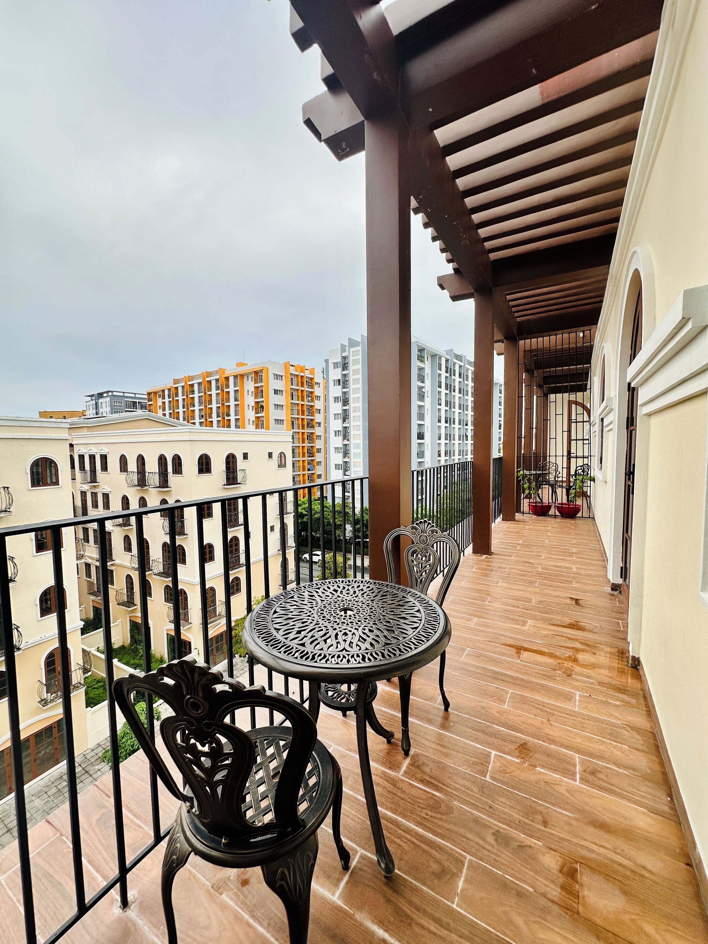 Studio – deluxe, balkong, byutsikt | Utsikt fra rommet