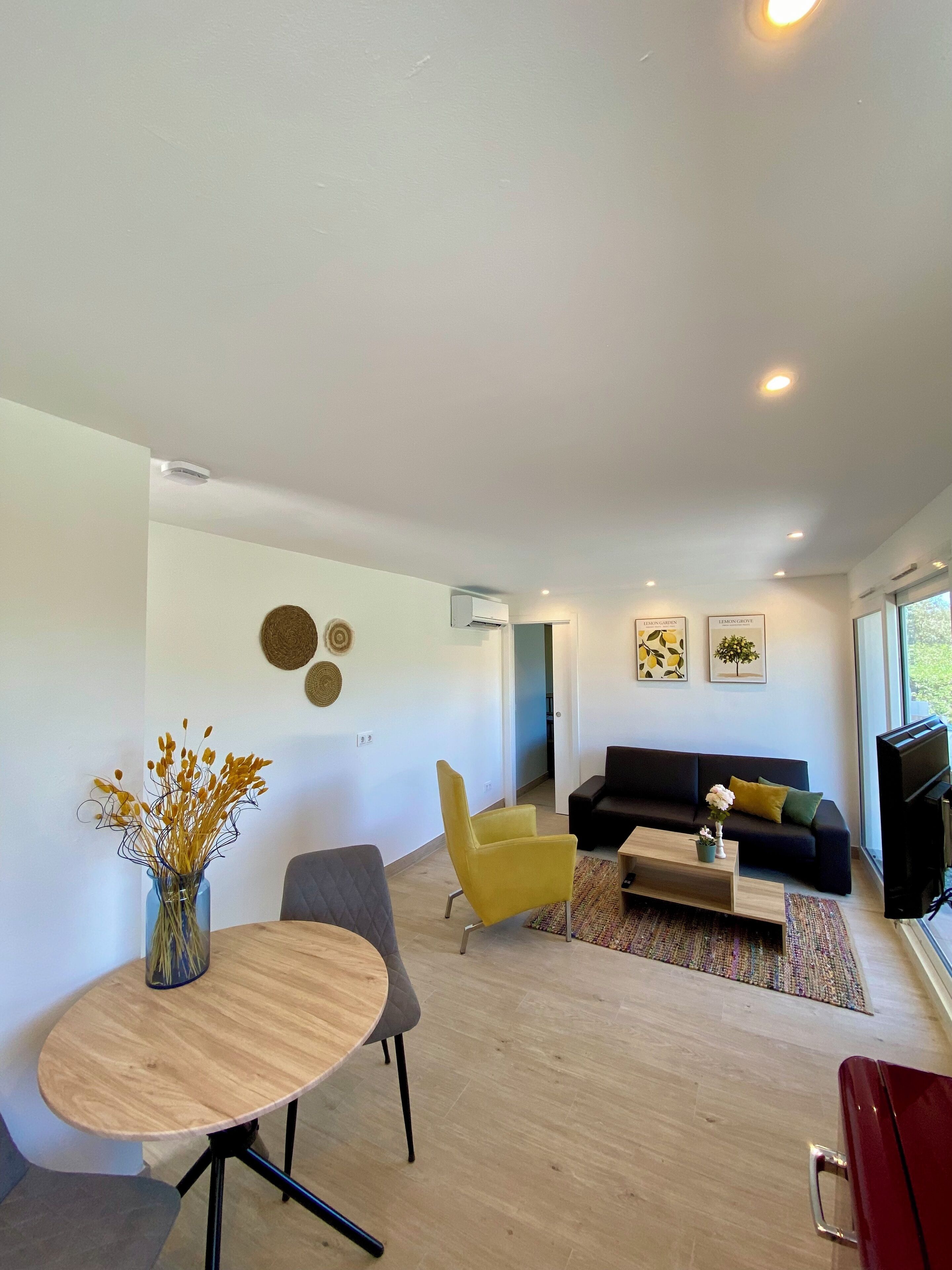 Apartment, 1 Bedroom, Mountain View | Living area | Printers