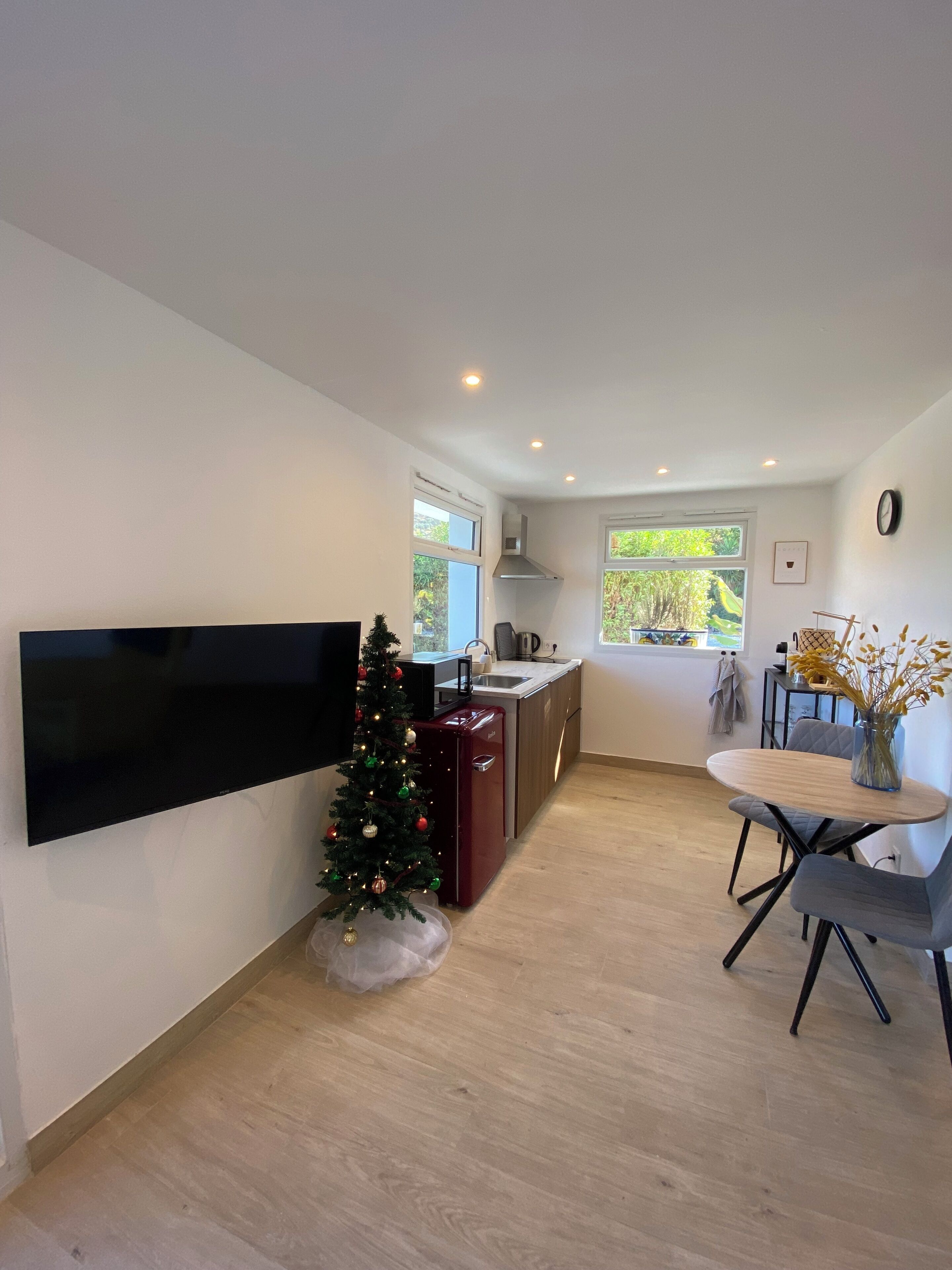 Apartment, 1 Bedroom, Mountain View | Living area | Printers