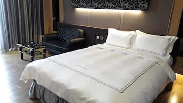 Basic Double Room | Down comforters, blackout drapes, soundproofing, free WiFi