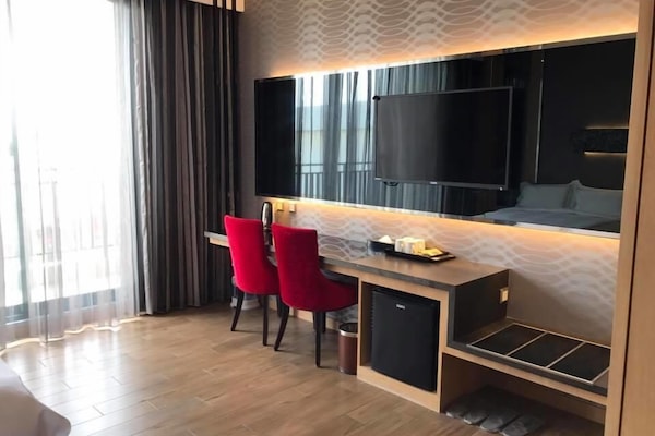 基本雙人房 | 羽絨被、遮光布/窗簾、隔音、免費無線上網