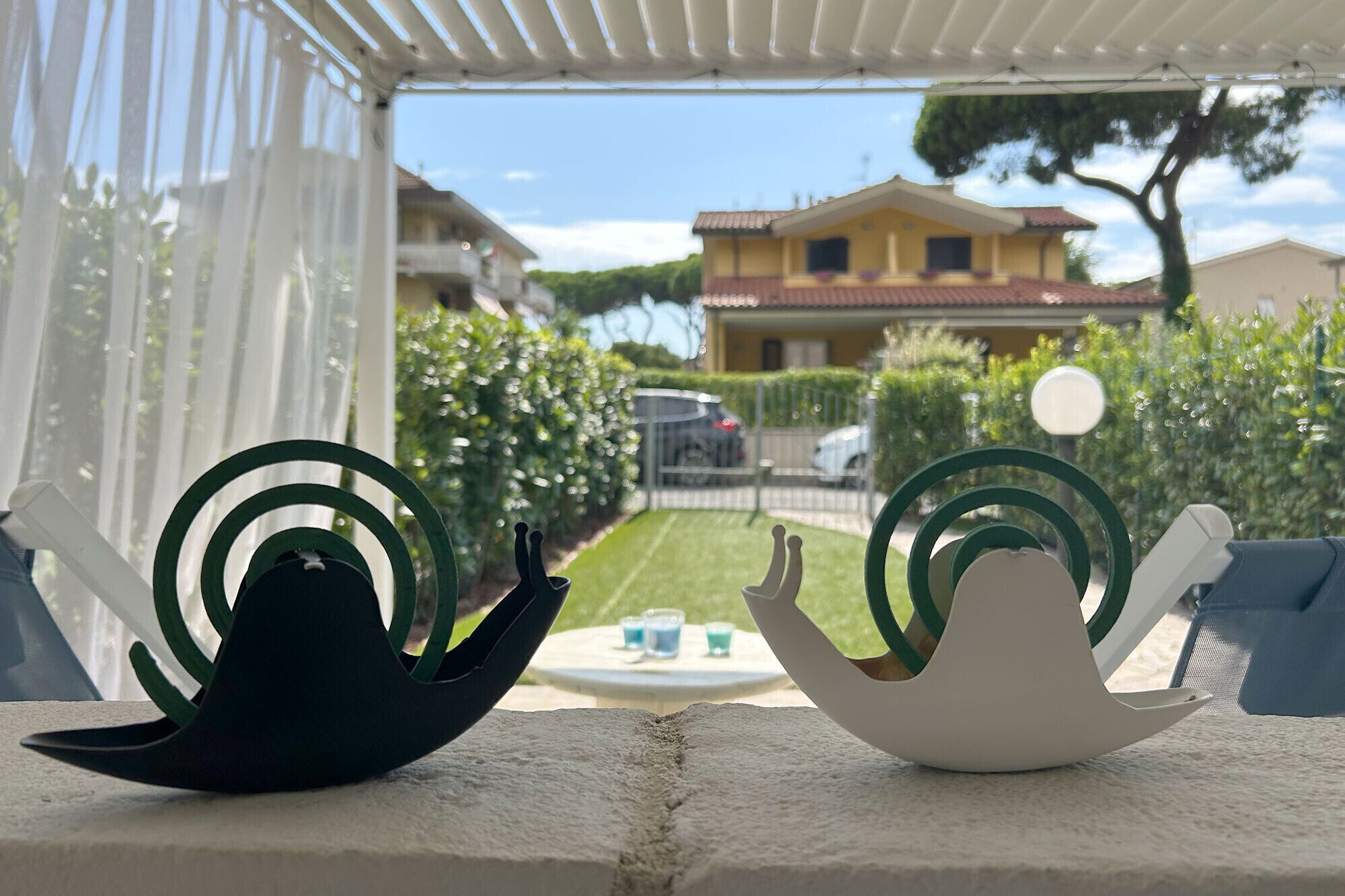 Enceinte de l’hébergement