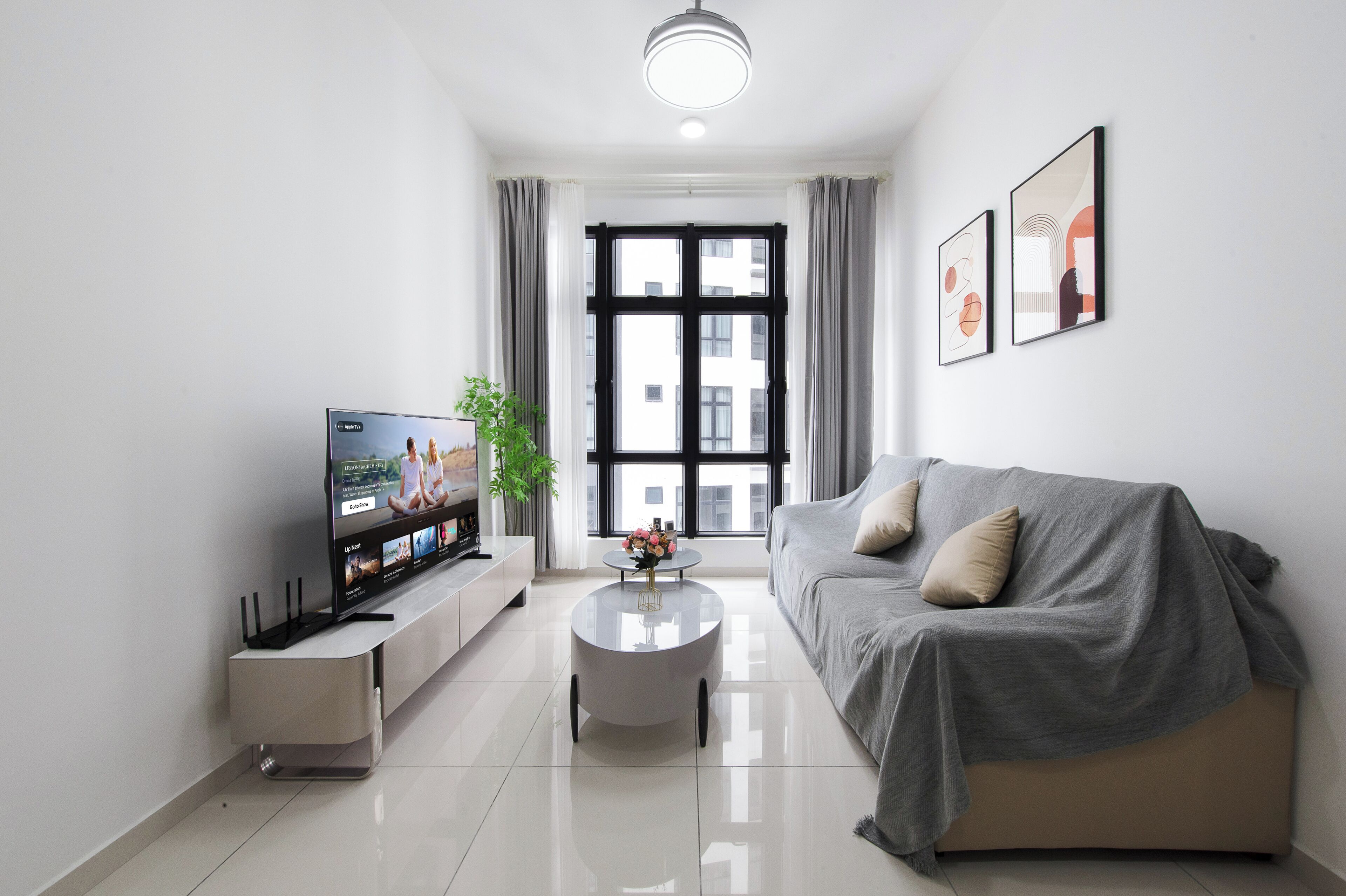 Luxury Apartment, 2 Bedrooms, Kitchen, City View | Hypo-allergenic bedding, memory foam beds, blackout drapes