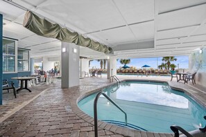 Indoor pool - Paradise Resort 707 - Oceanfront! (Myrtle Beach)