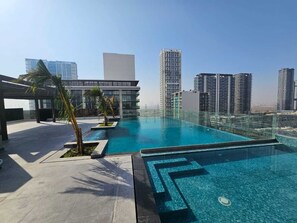 Apartment, 1 Bedroom, Private Pool, City View | Pool