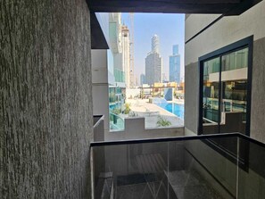 Apartment, 1 Bedroom, Private Pool, City View | Balcony