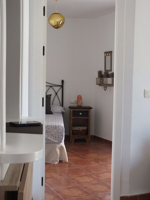 1 bedroom, iron/ironing board, travel crib, free WiFi