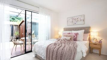 1 bedroom, in-room safe, iron/ironing board, free WiFi