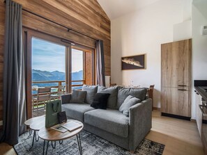 TV - Charming T2 in Les Saisies with parking (Les Saisies)