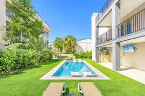 Beheizter Pool