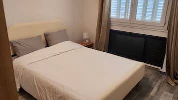 2 slaapkamers, een strijkplank/strijkijzer, wifi, beddengoed