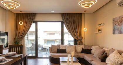 Madinaty Modern 3BR with Garden Views