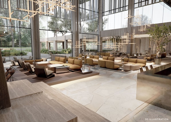 Lobby sitting area