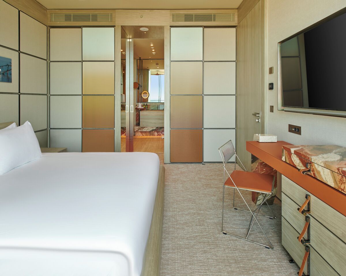 Premium bedding, minibar, in-room safe, soundproofing