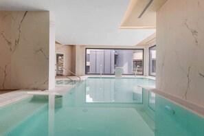 Indoor pool, a heated pool - Pure Oasis - Luxury Resort Penthouse (Estepona)
