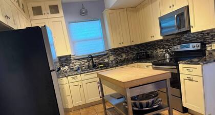 Minutes away from the beach and walking distance into town