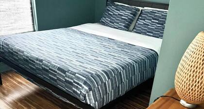 Minutes away from the beach and walking distance into town