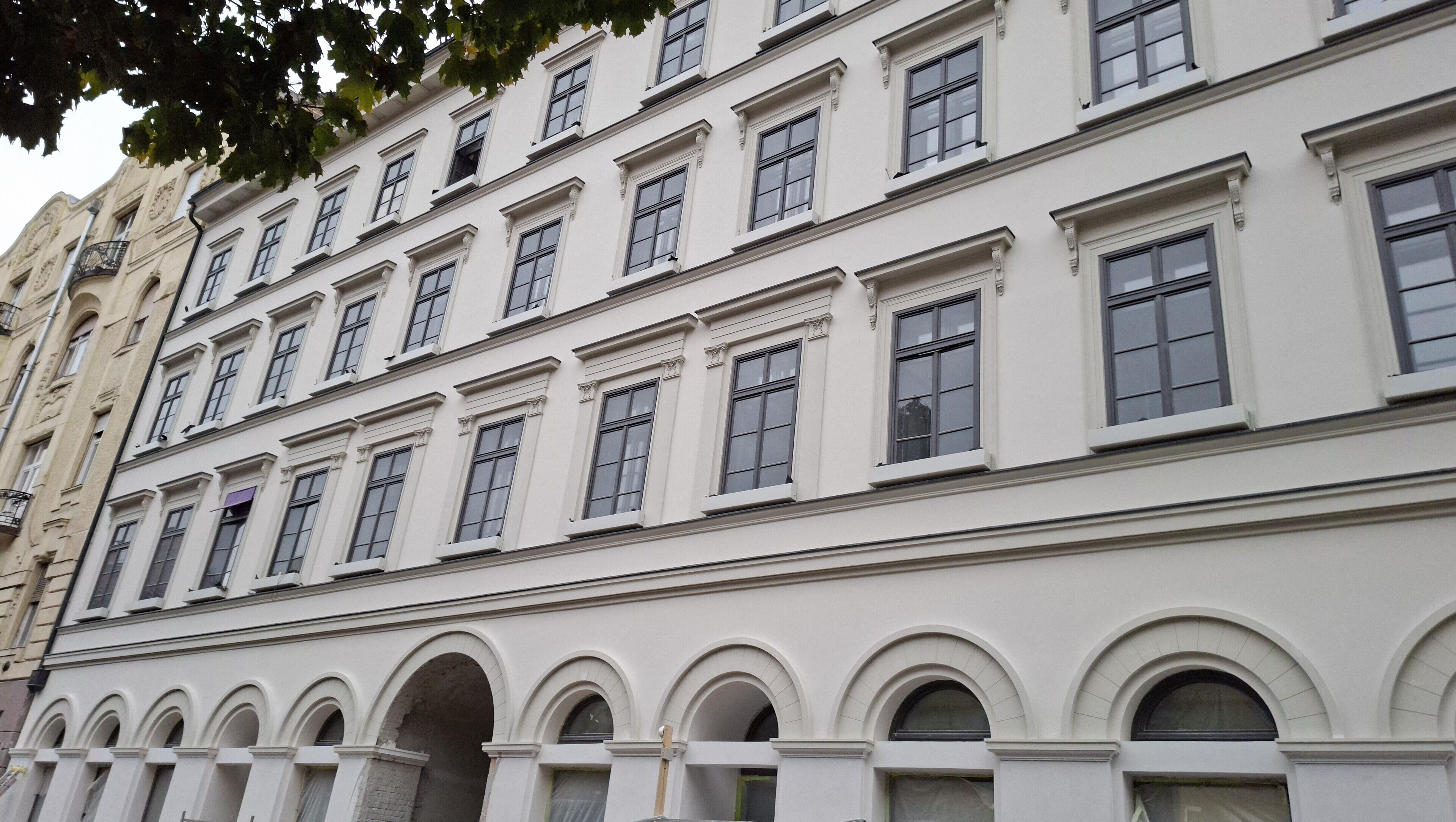 Fassade der Unterkunft