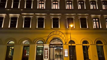 Fassade der Unterkunft