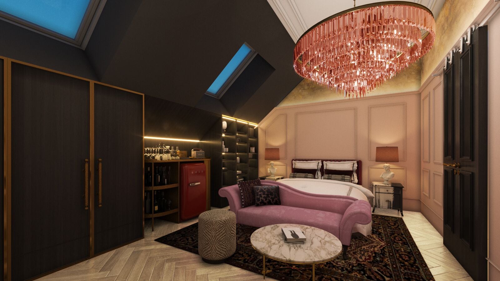 Design Double Room | Premium bedding, down comforters, minibar, in-room safe