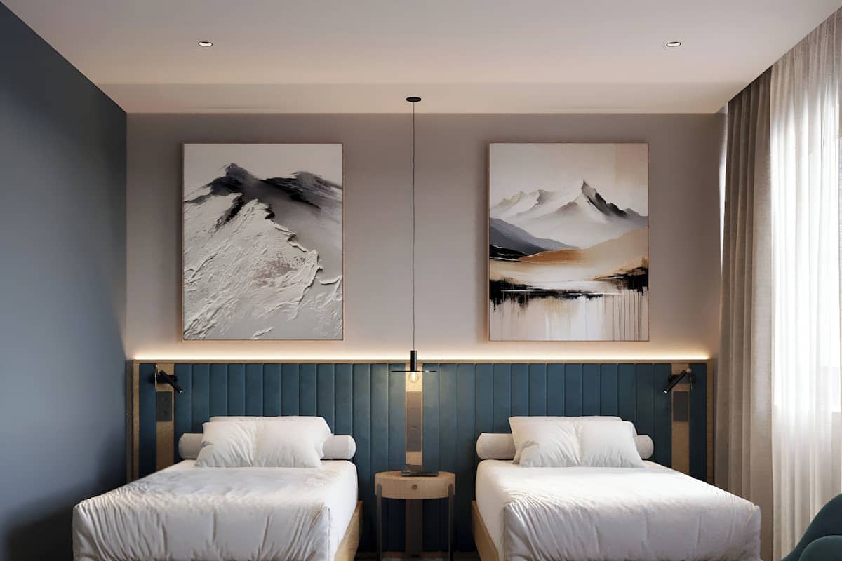 Junior Suite, Multiple Beds | Premium bedding, down comforters, minibar, in-room safe