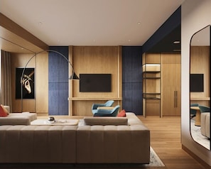 Suite prèmium | Caixa forta a l'habitació i escriptori