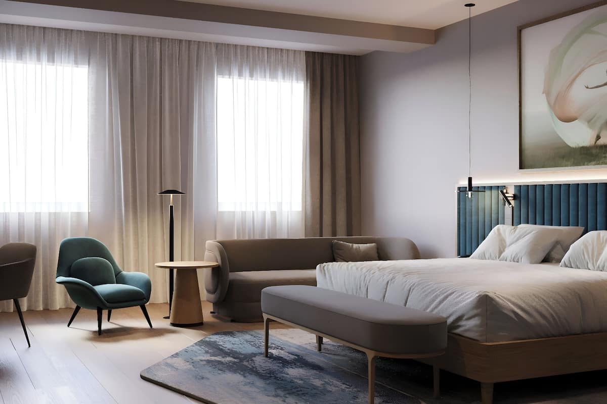 Presidential Suite | Premium bedding, down comforters, minibar, in-room safe