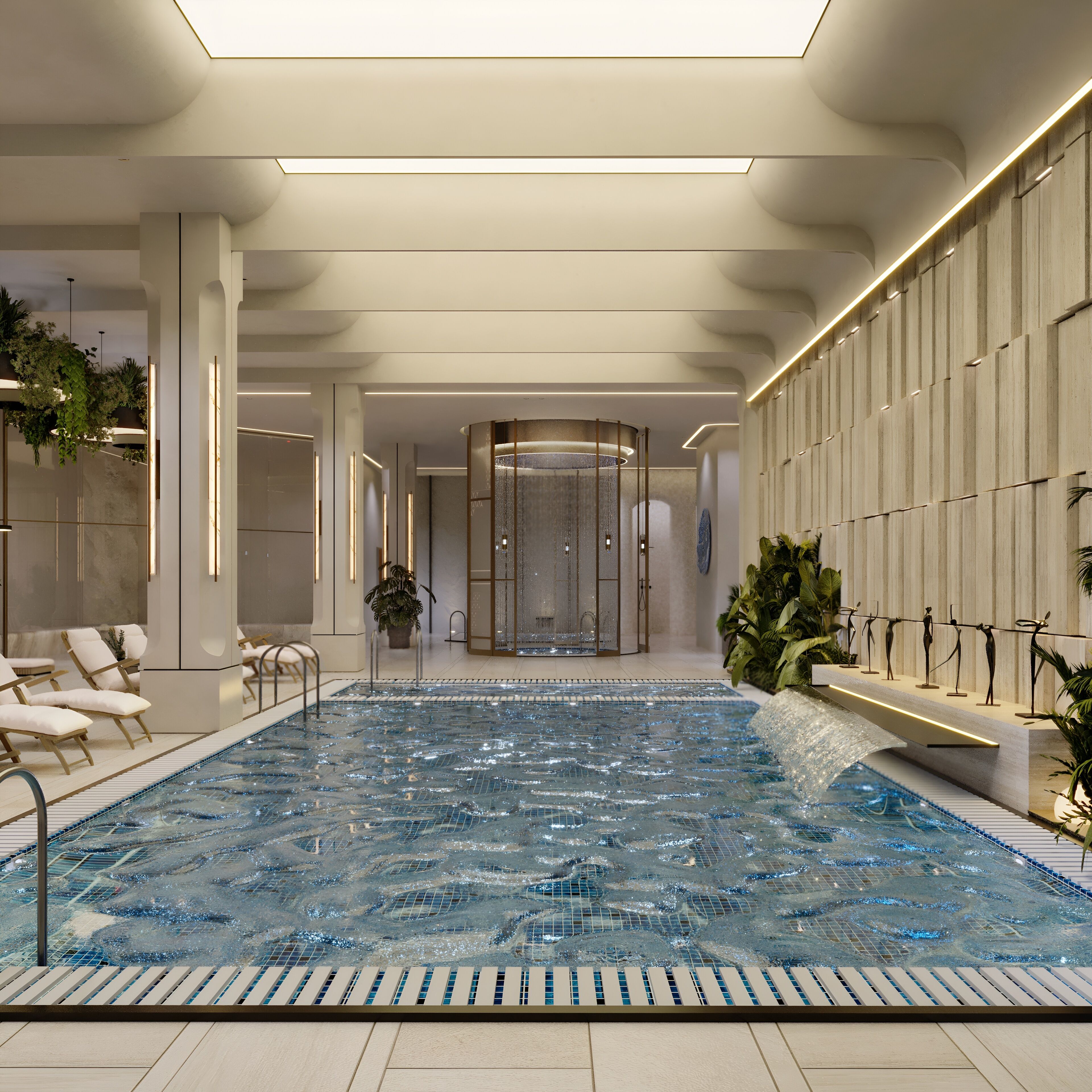 Piscina coberta (horari: 07:00-00:00) i gandules 