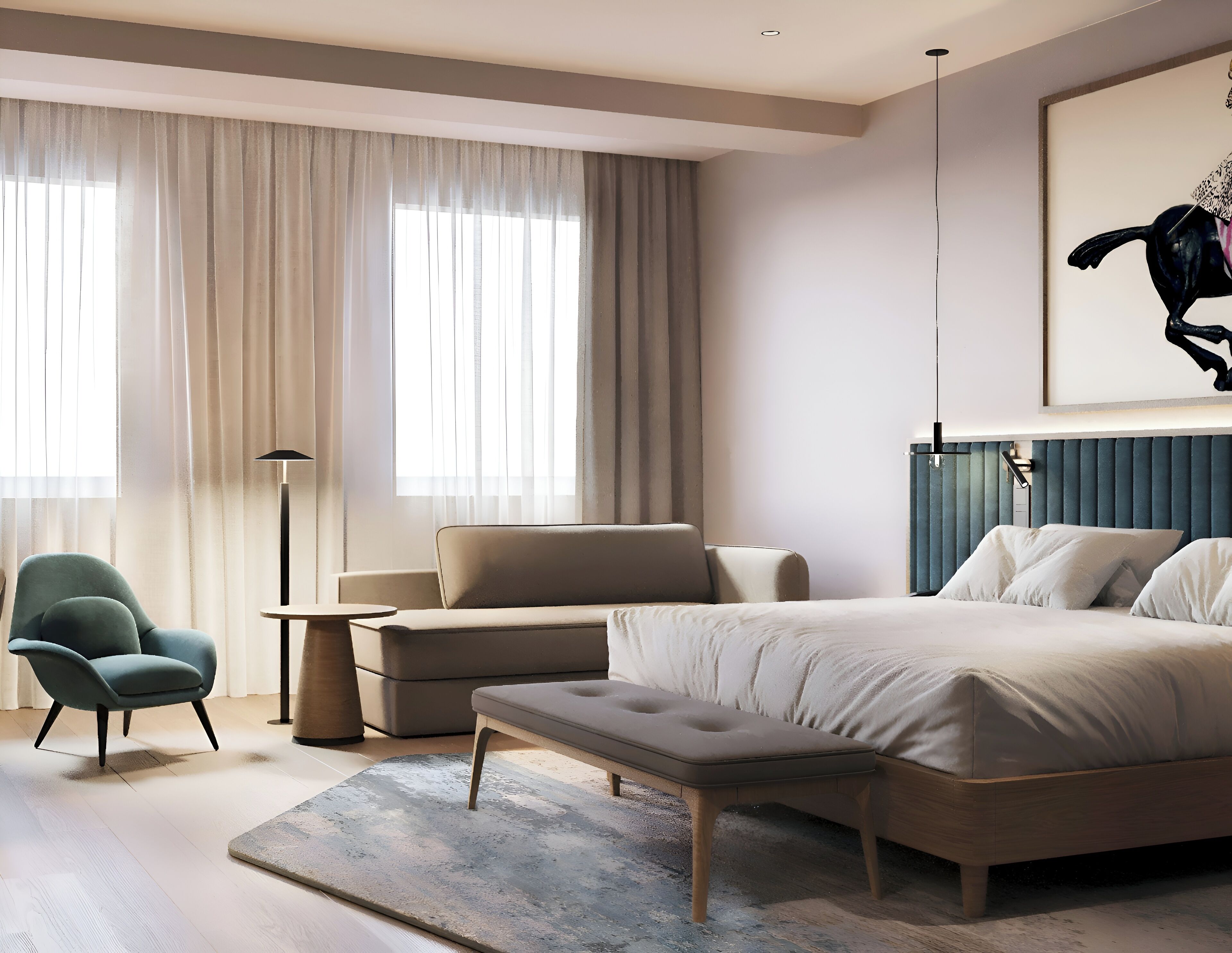 Premium Suite | Premium bedding, down duvets, minibar, in-room safe