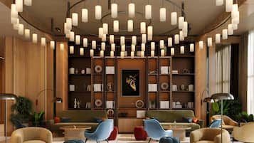 3 bar/lounge, bar di atap dan lounge lobi