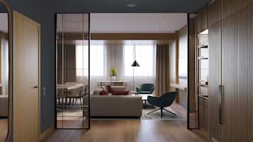 55-inch LED TV with satellite channels