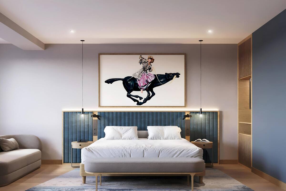 Suite, 1 chambre | Literie de qualité supérieure, couette en duvet d'oie, minibar