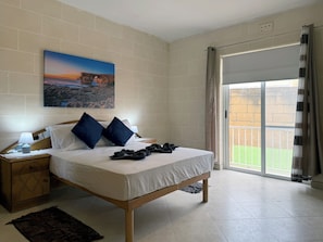 Blackout curtains, iron/ironing board, free WiFi
