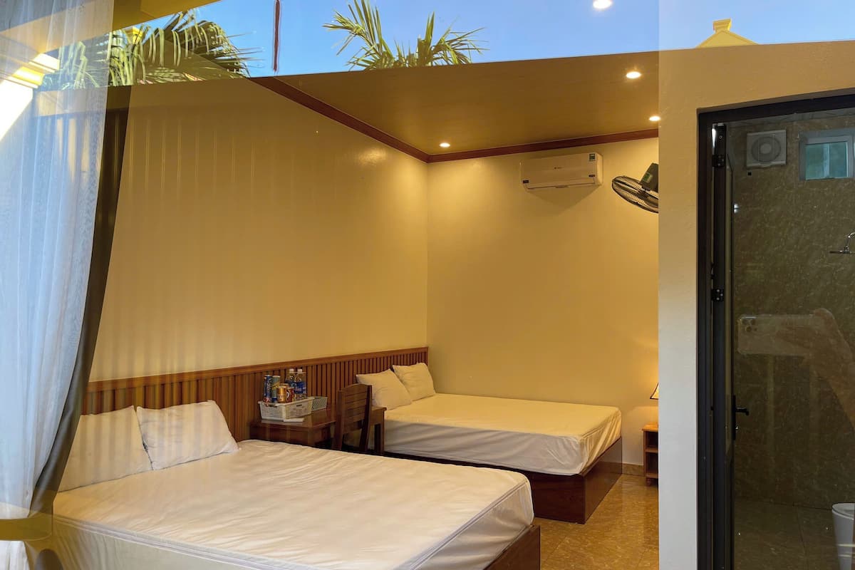 Standaard kamer, 1 twee- of 2 eenpersoonsbedden, niet-roken, terras | Luxe beddengoed, donzen dekbedden, bedden met traagschuimmatras