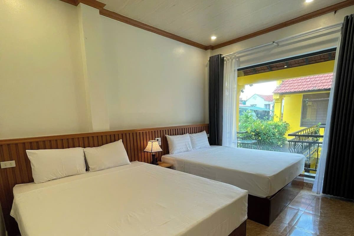 Executive Quadruple Room, Non Smoking, Pool View | Premium bedding, down comforters, memory foam beds, minibar