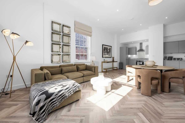 Relax with family and friends in our super stylish living space