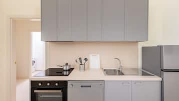 Familienapartment | Eigene Küche | Großer Kühlschrank, Ofen, Herdplatte, Geschirrspüler