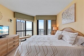 2 bedrooms, iron/ironing board, free WiFi, bed sheets - Carolina Winds 8801, A Family-Friendly Condo with Pools & Lazy River (Myrtle Beach)