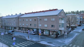 Majoituspaikan julkisivu