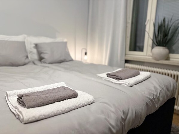 Comfort Apartment | Laptop workspace, free WiFi, bed sheets