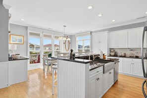 Fridge, microwave, oven, stovetop - Private Pool & Tiki Bar | 5 minute walk to beach! (Ocean Isle Beach)