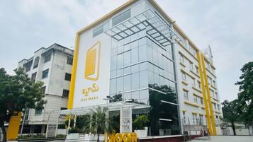 Façade de lâhĂ©bergement