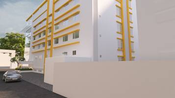 Façade de lâhĂ©bergement