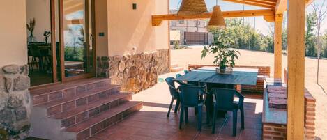 Restauration en plein air